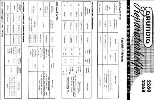Musikgerät 2268; Grundig Radio- (ID = 372631) Radio