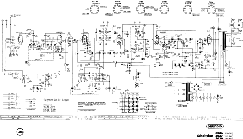 Musikgerät 3036; Grundig Radio- (ID = 41571) Radio