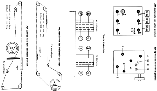 Musikgerät 3087; Grundig Radio- (ID = 39437) Radio