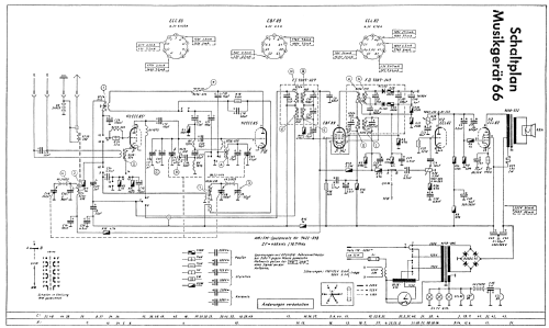 Musikgerät 66; Grundig Radio- (ID = 40097) Radio