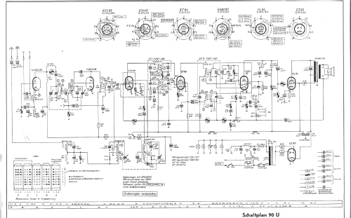 Musikgerät 90U; Grundig Radio- (ID = 76936) Radio