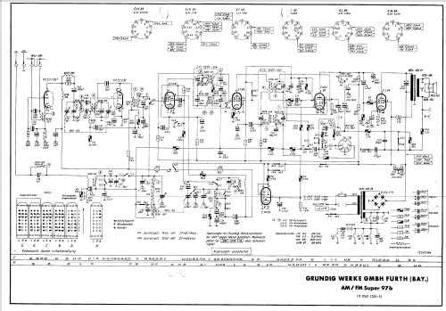 Musikgerät 97b; Grundig Radio- (ID = 120206) Radio