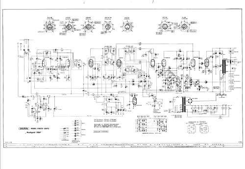 Musikgerät - Konzertgerät 3060; Grundig Radio- (ID = 219081) Radio