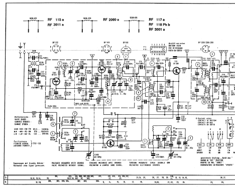 Musikgerät RF115a Ch= CS61; Grundig Radio- (ID = 652853) Radio