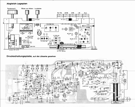 Musikgerät RF117 Ch= CS60; Grundig Radio- (ID = 471055) Radio