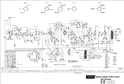 Musikgerät RF135; Grundig Radio- (ID = 62014) Radio