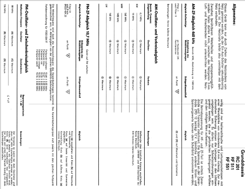 Musikgerät RF511 Ch= RC201; Grundig Radio- (ID = 1097893) Radio
