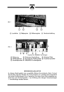 Musikschrank 7063WF/3D; Grundig Radio- (ID = 2875666) Radio
