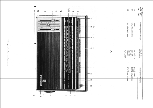 Ocean-Boy 1000 Transistor 2000; Grundig Radio- (ID = 2022019) Radio