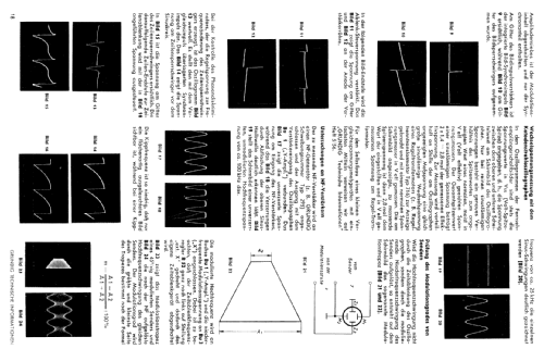 Oszillograph W2 6023; Grundig Radio- (ID = 718847) Equipment