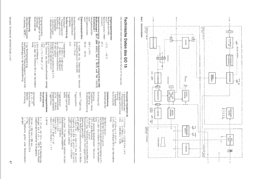 Oszilloskop GO15; Grundig Radio- (ID = 2075372) Equipment