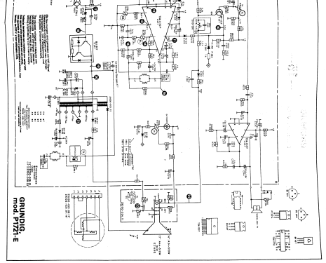 Grundig Super Electronic P-1721 E; Inter Electrónica, S (ID = 2690198) Television