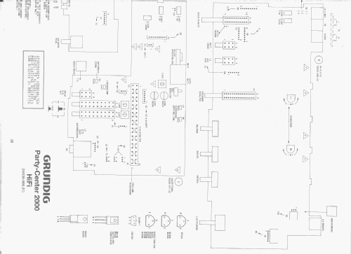 Party Center 2000 HiFI; Grundig Radio- (ID = 1925876) Radio