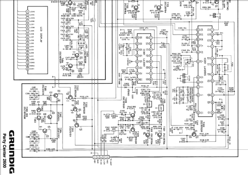Party Center 2600; Grundig Radio- (ID = 511309) Radio
