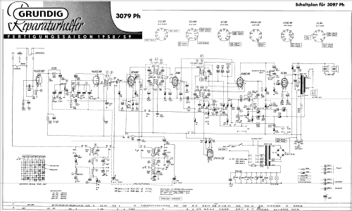 Phono-Kombination 3079Ph; Grundig Radio- (ID = 1167535) Radio