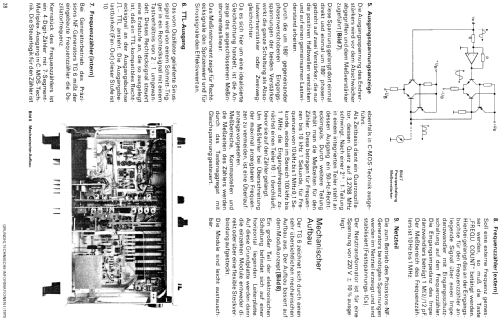 Präzisions NF-Generator TG6; Grundig Radio- (ID = 866702) Equipment