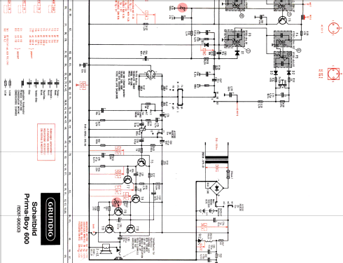 Prima-Boy 600; Grundig Radio- (ID = 391242) Radio