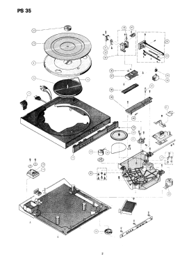 Linear Tracking Belt Drive Automatic Turntable PS7550; Grundig Radio- (ID = 2768964) R-Player