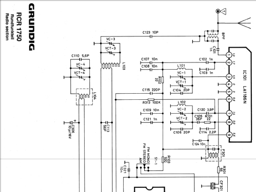 RCR 1750; Grundig Radio- (ID = 493054) Radio