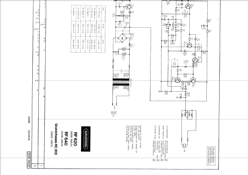 RF620 Ch= RC202; Grundig Radio- (ID = 82390) Radio