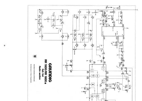 RR1600; Grundig Radio- (ID = 757059) Radio