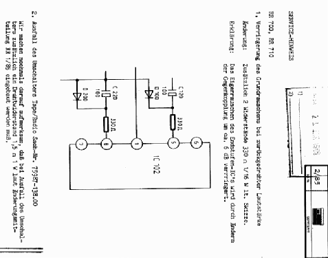 RR700; Grundig Radio- (ID = 1823007) Radio