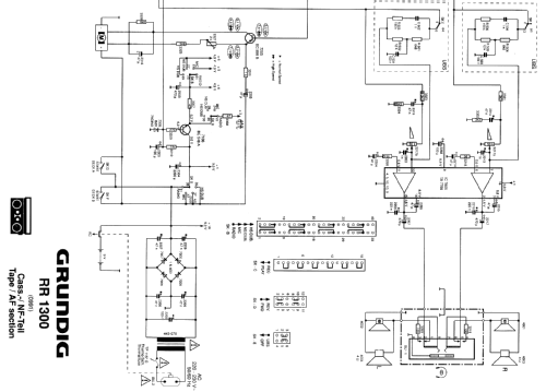 RR 1300; Grundig Radio- (ID = 506869) Radio