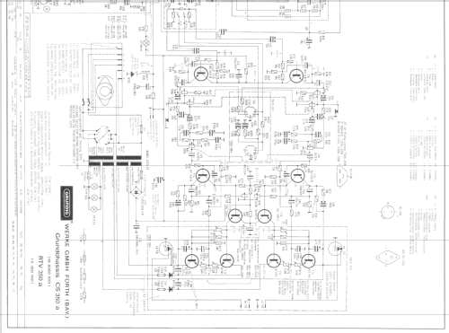 RTV350 Ch= CS350; Grundig Radio- (ID = 78253) Radio