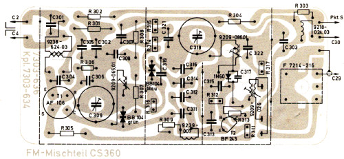 RTV360 Ch= CS360; Grundig Radio- (ID = 1849030) Radio