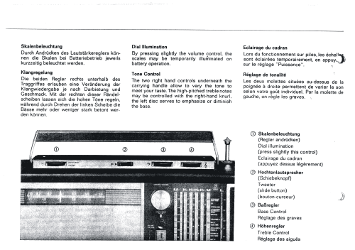 Satellit 205a; Grundig Radio- (ID = 1460806) Radio