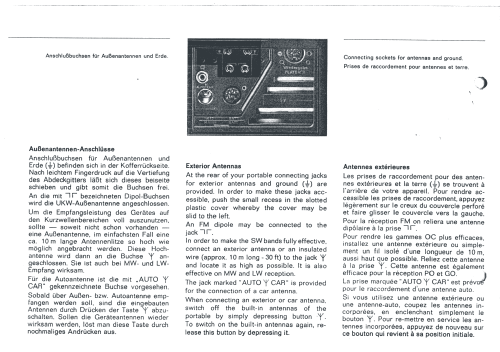 Satellit Transistor 5000; Grundig Radio- (ID = 1460790) Radio