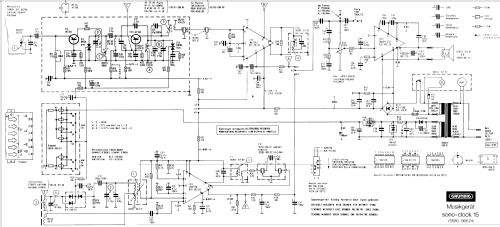 sono-clock 15; Grundig Radio- (ID = 140846) Radio