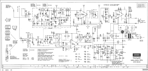sono-clock 20b; Grundig Radio- (ID = 262726) Radio