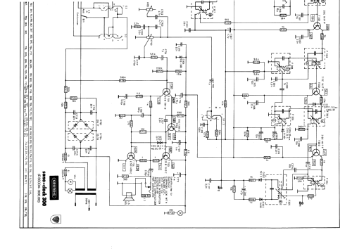 SONO-CLOCK 300; Grundig Radio- (ID = 492215) Radio