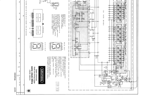 sono-clock 350a; Grundig Radio- (ID = 755687) Radio