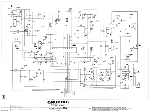 Sonoclock Sono-Clock 680 ; Grundig Radio- (ID = 639593) Radio