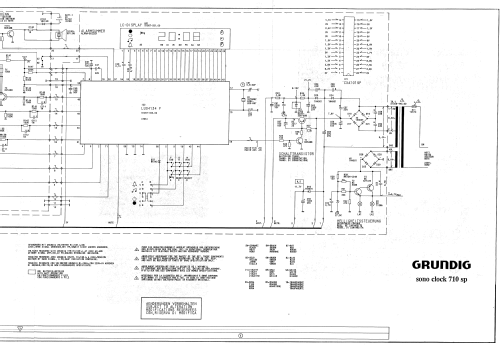 sonoclock 710 SP; Grundig Radio- (ID = 639606) Radio