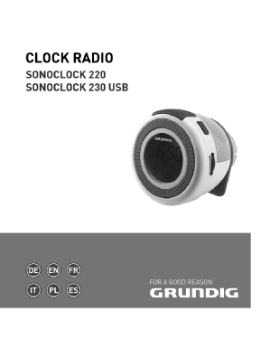 Sonoclock 230 USB; Grundig Radio- (ID = 3046728) Radio