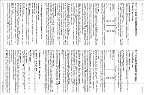 ST 55 - 750 Text Ch= CUC 7350; Grundig Austria GmbH (ID = 1637358) Television