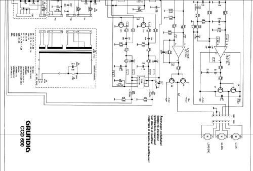 Stereo HiFi System CCD 600; Grundig Radio- (ID = 2169159) Radio