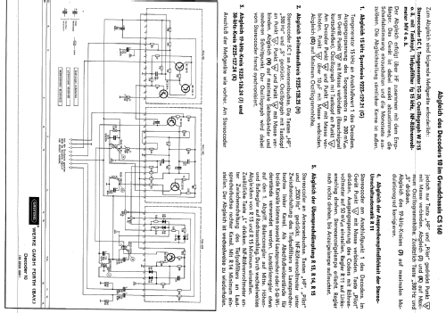 Seestern 71 - Stereo Konzertgerät 8064 Ch= CS160MS; Grundig Radio- (ID = 644280) Radio