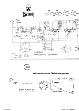 Stereo-Konzertschrank SO161; Grundig Radio- (ID = 2867300) Radio