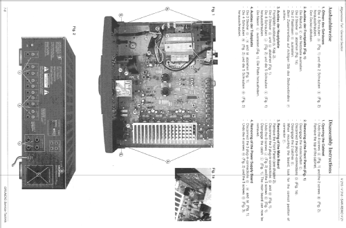 Stereo Verstärker V-310; Grundig Radio- (ID = 816215) Ampl/Mixer