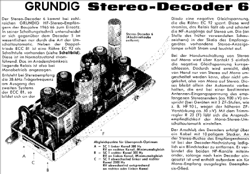 Stereomeister 35; Grundig Radio- (ID = 271078) Radio