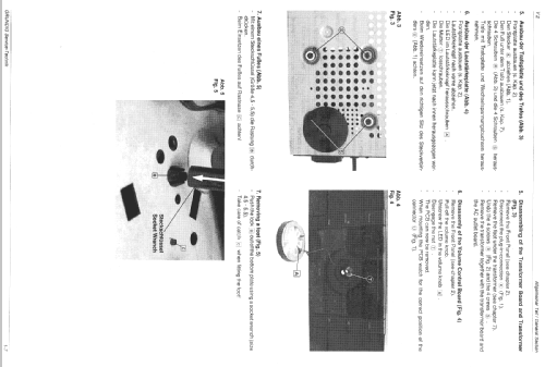 Stereoverstärker V 2; Grundig Radio- (ID = 471198) Ampl/Mixer