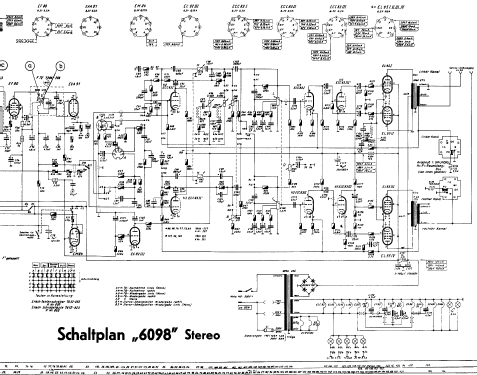 Steuergerät 6098 Stereo; Grundig Radio- (ID = 277552) Radio