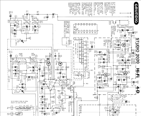 Studio 2020 HiFi; Grundig Radio- (ID = 902262) Radio