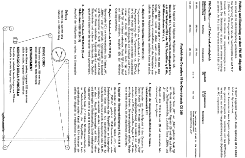 Studio 260 Ch= CS260; Grundig Radio- (ID = 349876) Radio