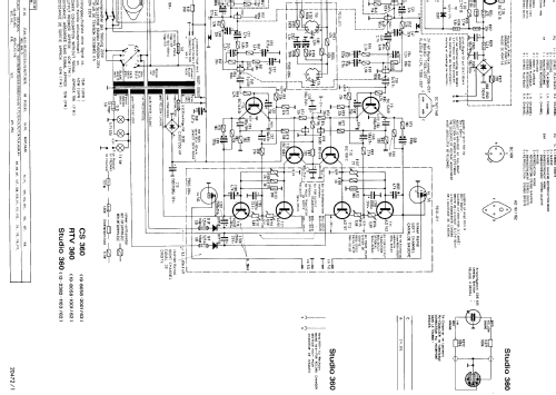 Studio 360 Ch= CS360; Grundig Radio- (ID = 71488) Radio