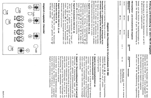 Studio 360 Ch= CS360; Grundig Radio- (ID = 71490) Radio